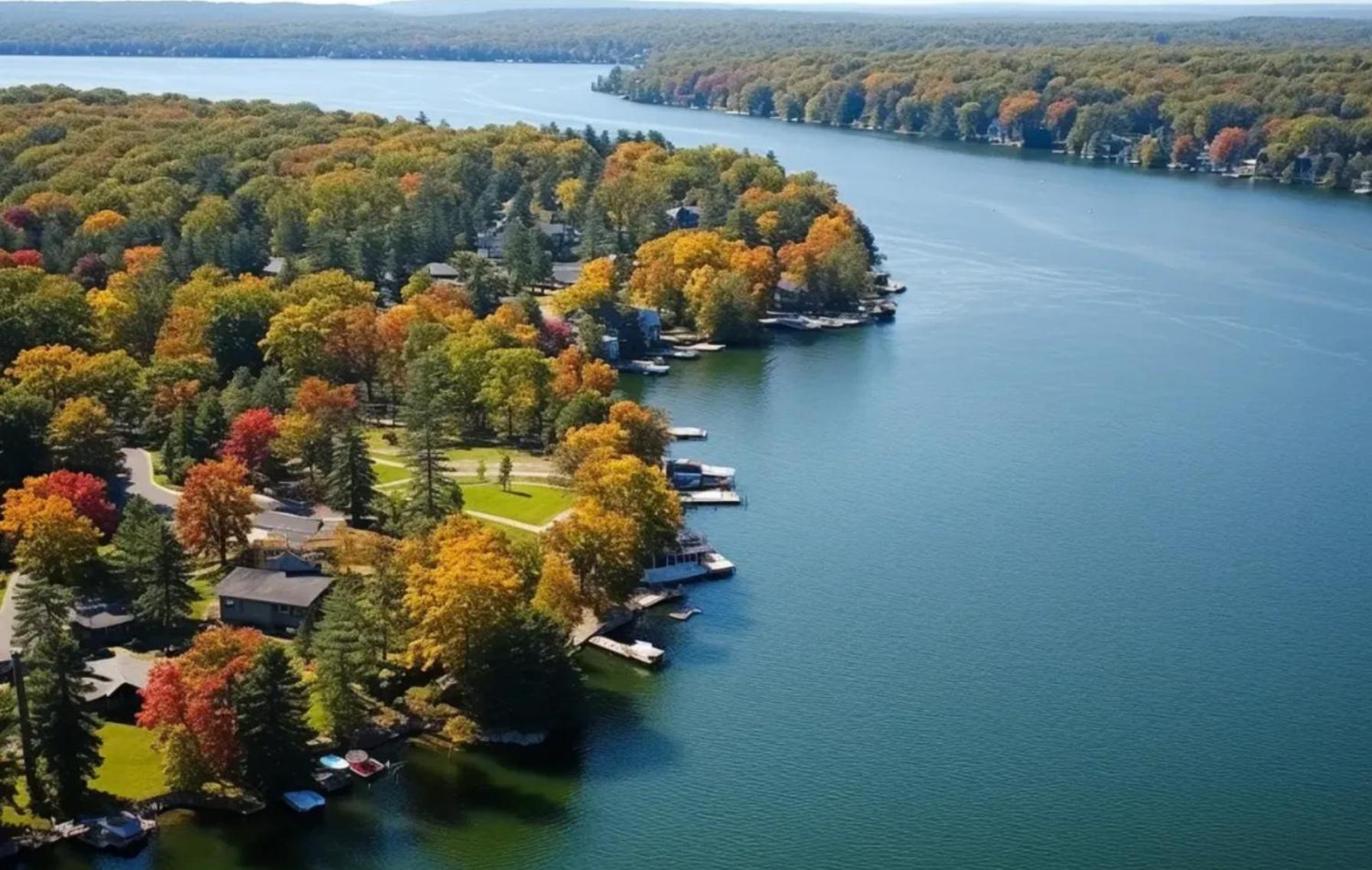 Whiskey Pines Retreat! Single Level Home, Outdoor Firepit, Ac, Bbq! Sleeps 9 In Lake Harmony! Exterior photo